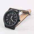 Große Zifferblatt Uhr Edelstahl Quarz Armbanduhr, China Bewegung Quarzuhr